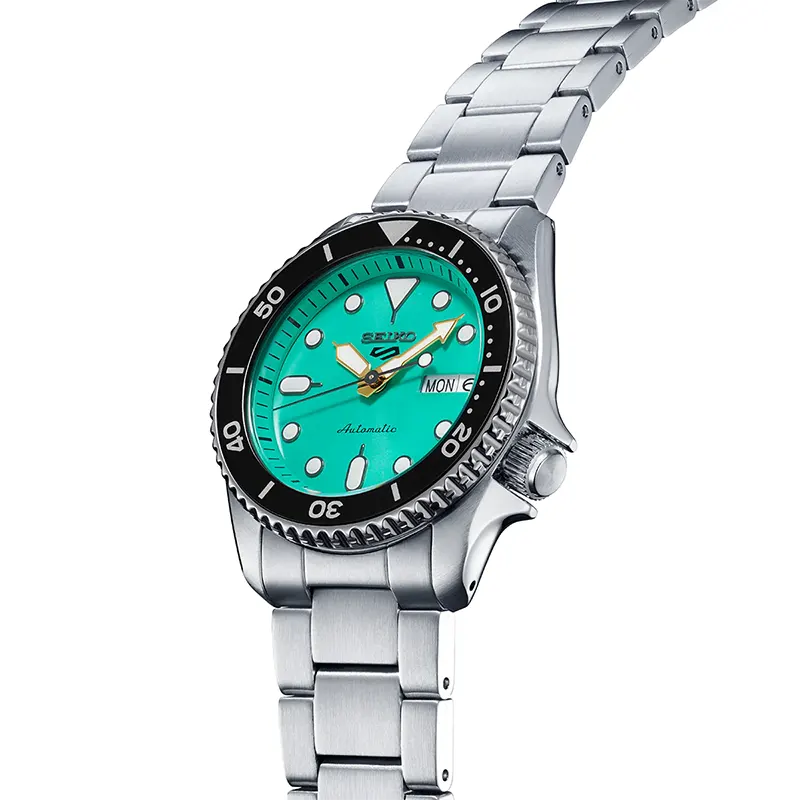 Seiko 5 Sports Automatic Tiffany Blue Dial Men’s Watch- SRPK33K1